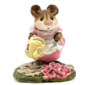 Wee Forest Folk Genuine Vintage Retired Figurine Miniature: Spring Gardner